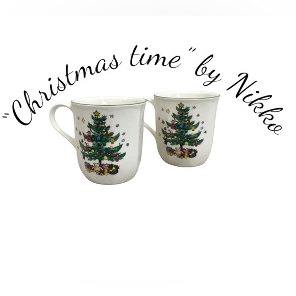 Christmastime by Nikko - Set of Two Mugs - Picture 1 of 3
